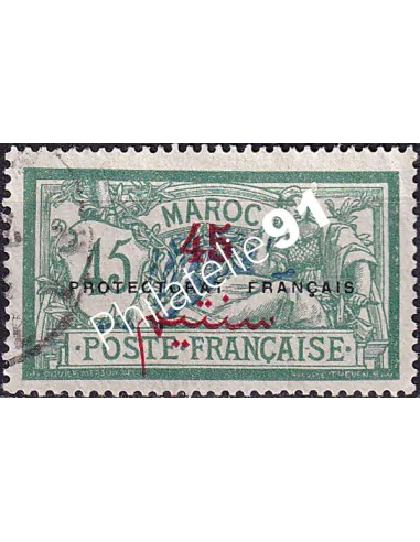 MAROC, n° 49 oblitéré, collection timbres colonies françaises