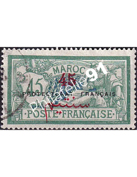 MAROC, n° 49 oblitéré, collection timbres colonies françaises