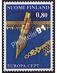 Timbre de Finlande n° 753 - EUROPA 1976 - Artisanat, timbres d'Europe