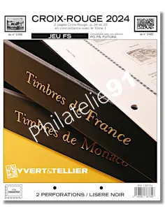 Pages pour Croix-Rouge FS 2023-2024, Jeux 2024 Yvert et Tellier
