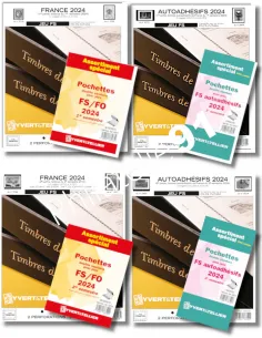 Offre spéciale Jeux FS 2024 + pochettes, jeux Yvert et Tellier 2024