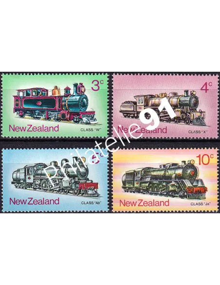 Nouvelle-Zélande, n° 986 à 989 neufs, collection timbres Océanie