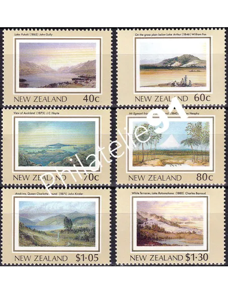 Nouvelle-Zélande, n° 1004 à 1009 neufs, collection timbres Océanie