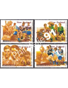 Nouvelle-Zélande, n° 1373 à 1376 neufs, collection timbres Océanie