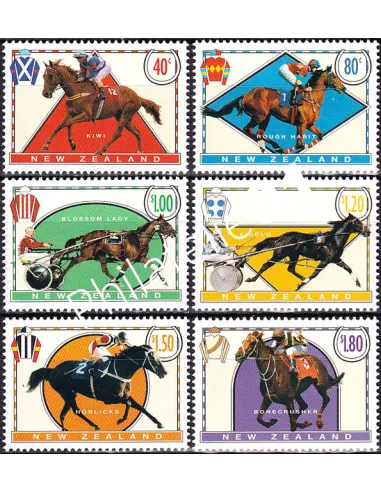 Nouvelle-Zélande, n° 1419 à 1424 neufs, collection timbres Océanie