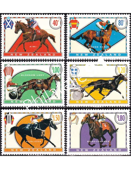 Nouvelle-Zélande, n° 1419 à 1424 neufs, collection timbres Océanie