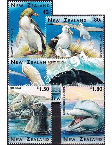 Nouvelle-Zélande, n° 1455 à 1460 neufs, collection timbres Océanie