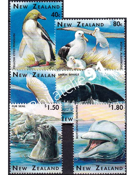 Nouvelle-Zélande, n° 1455 à 1460 neufs, collection timbres Océanie