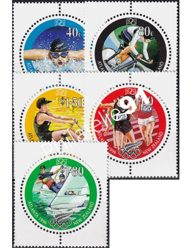 Nouvelle-Zélande, n° 1470 à 1474 neufs, collection timbres Océanie