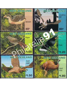 Nouvelle-Zélande, n° 1482 à 1487 neufs, collection timbres Océanie