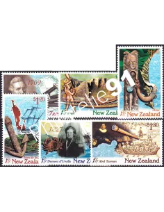 Nouvelle-Zélande, n° 1512 à 1517 neufs, collection timbres Océanie