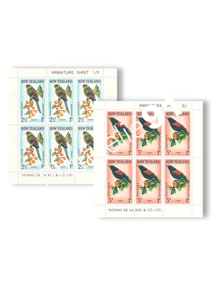 Nouvelle-Zélande, BF n° 11 et 12 neufs, collection timbres Océanie
