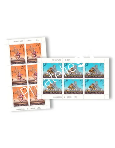 Nouvelle-Zélande, BF n° 21 et 22 neufs, collection timbres Océanie