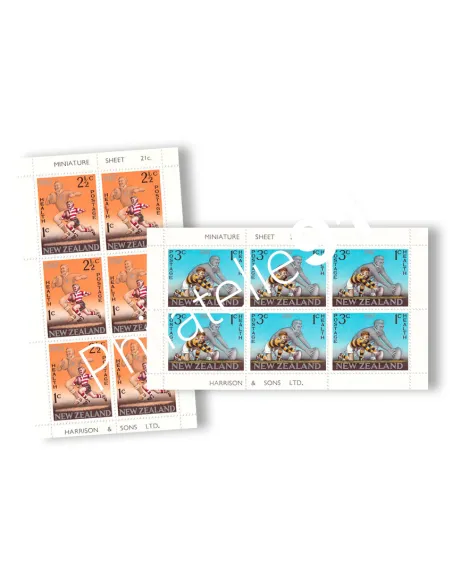 Nouvelle-Zélande, BF n° 21 et 22 neufs, collection timbres Océanie