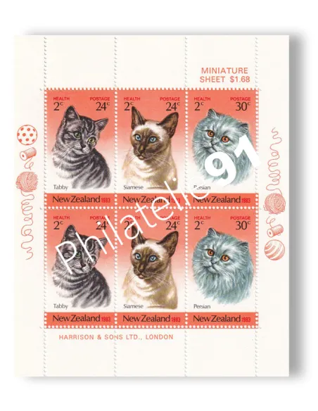 Nouvelle-Zélande, BF n° 48 neuf, collection timbres Océanie