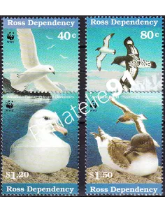 Terre de Ross, n° 56 à 59 neufs, collection timbres Océanie
