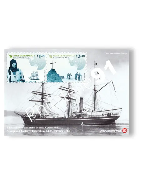 Terre de Ross, BF n° 4 neufs, collection timbres Océanie