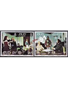 JERSEY - n°   213 à 216 - EUROPA 1980 - timbres d'europe