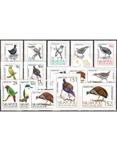 NIUAFO'OU, n° 27 à 41 ND adhésifs neufs, collection timbres Océanie