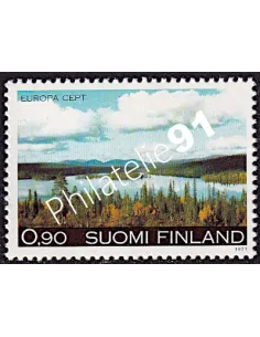 Timbre de Finlande n° 773, timbres EUROPA, Paysages, timbres d'Europe