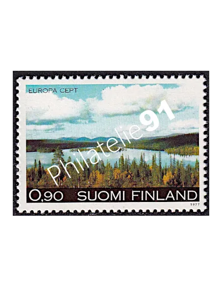 Timbre de Finlande n° 773, timbres EUROPA, Paysages, timbres d'Europe