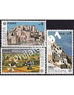 GRECE - n° 1242 à 1244, EUROPA 1977, collection de timbres d'Europe