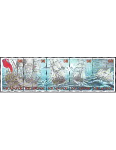 NIUAFO'OU, n° 206 à 210 neufs, en bande, collection timbres Océanie