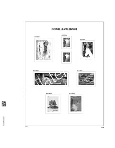 Album DAVO Luxe Nouvelle Calédonie 2024, matériel philatélie