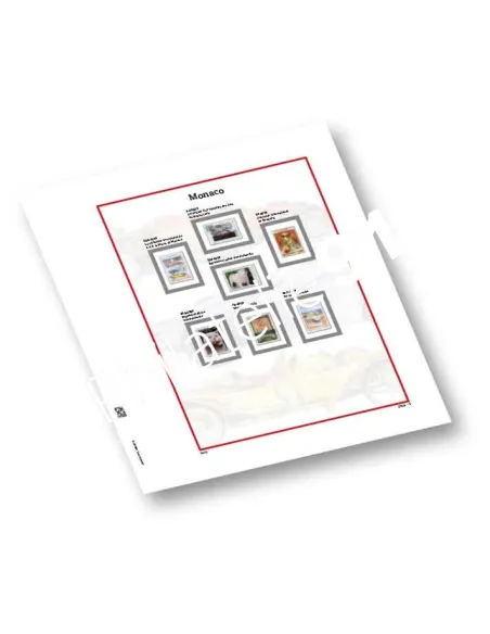 DAVO Jeu LUXE Monaco 2024, matériel philatélie, jeux complémentaires