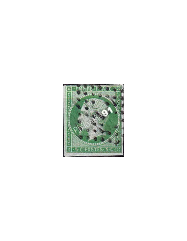 Timbre Classique n° 12b non dentelé oblitéré, signé, timbres France