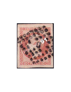Timbre Classique n° 16 ND, oblitération de Paris, timbres France