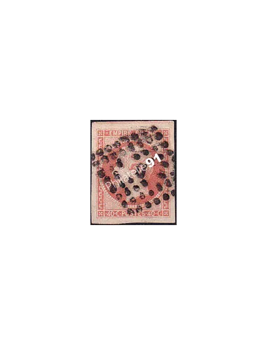 Timbre Classique n° 16 ND, oblitération de Paris, timbres France