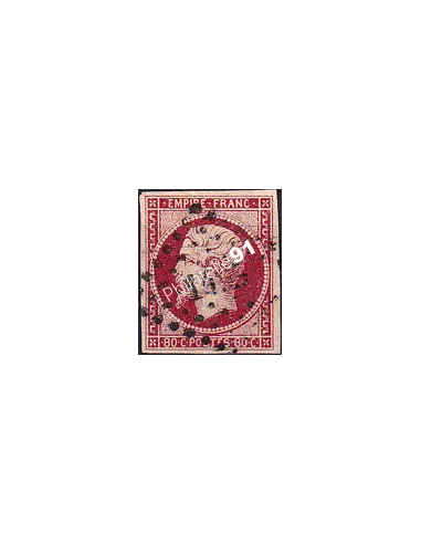 Timbre Classique n° 17A non dentelé oblitéré, timbres France