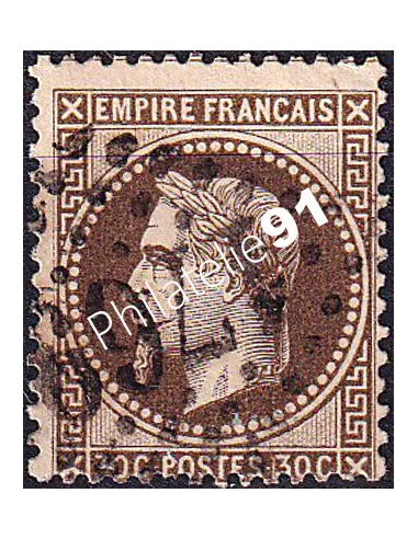 Timbre Classique n° 30b oblitéré, timbres France