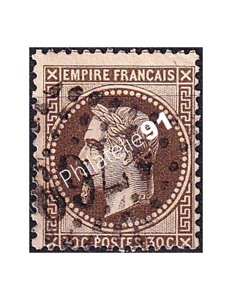 Timbre Classique n° 30b oblitéré, timbres France