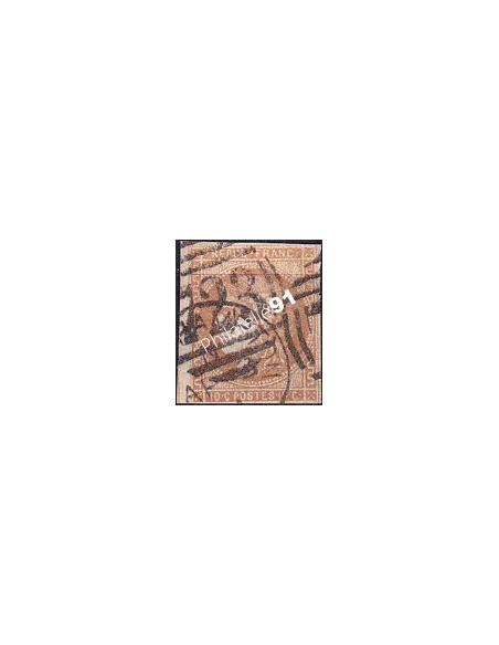 Timbre Classique n° 43Bd non dentelé oblitéré, timbres France