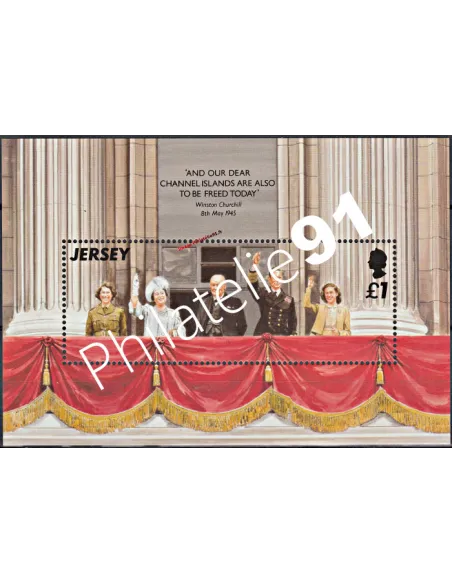 JERSEY - BF n° 11 - anniversaire de la libération