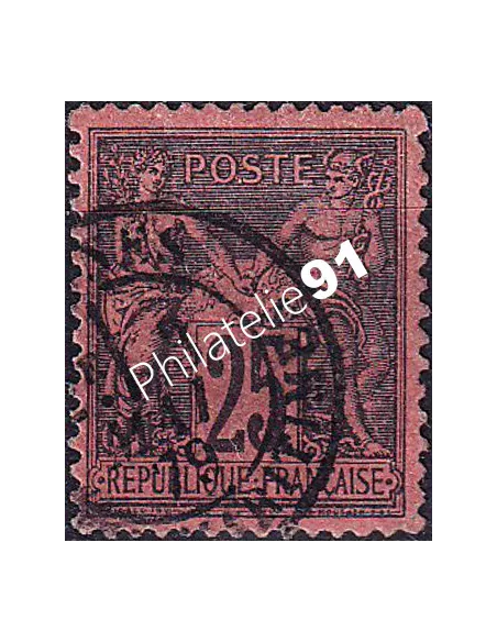 Timbre Classique n° 91 oblitéré, timbres France