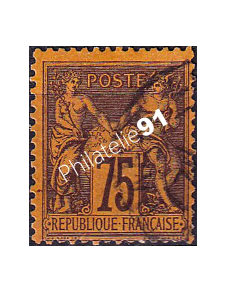 Timbre Classique n° 99 oblitéré, timbres France