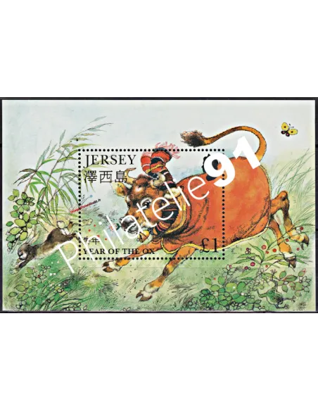 JERSEY - BF n° 15 - Année du Boeuf