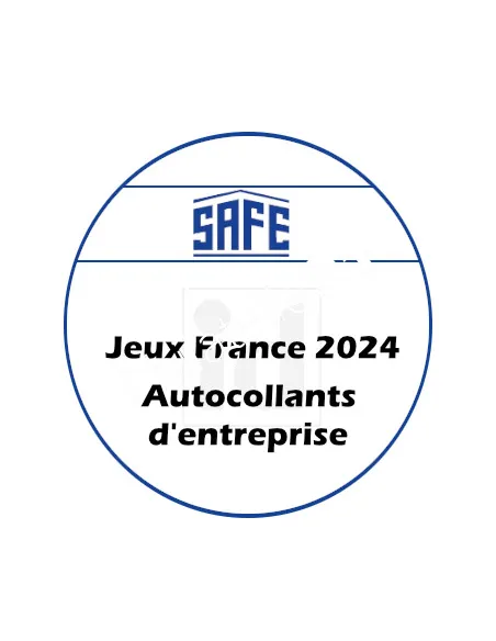 SAFE FRANCE 2024, pour adhésifs d'entreprise 2024,  feuilles SAFE 2024