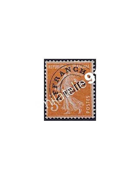 Timbre Préoblitéré n°  50, type Semeuse, collection timbres de France