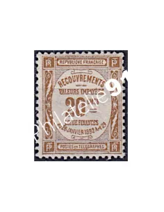 Timbre-taxe n° 45 neuf, collection timbres France