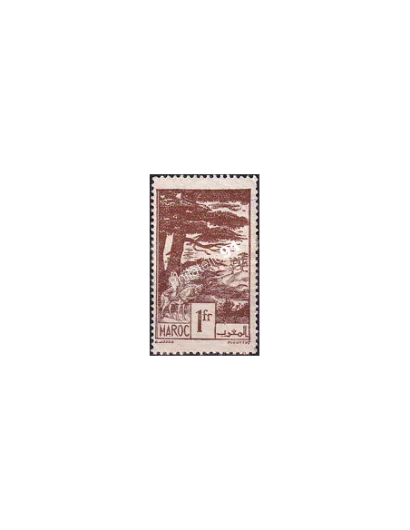 MAROC, n° 227 neuf, collection timbres colonies françaises