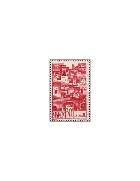 MAROC, n° 247 charnière, collection timbres colonies françaises