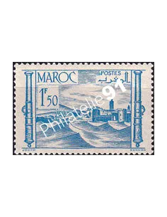 MAROC, n° 252 charnière, collection timbres colonies françaises