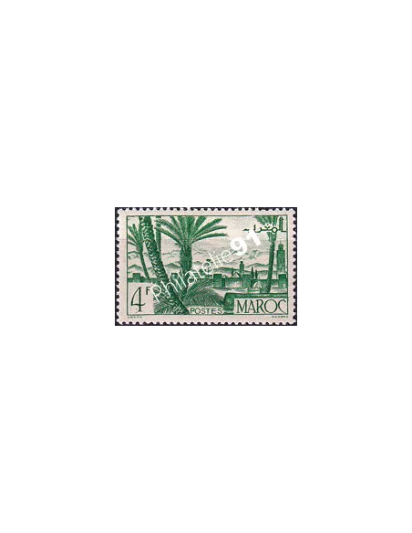 MAROC, n° 256 neuf, collection timbres colonies françaises