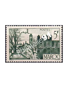 MAROC, n° 257 charnière, collection timbres colonies françaises