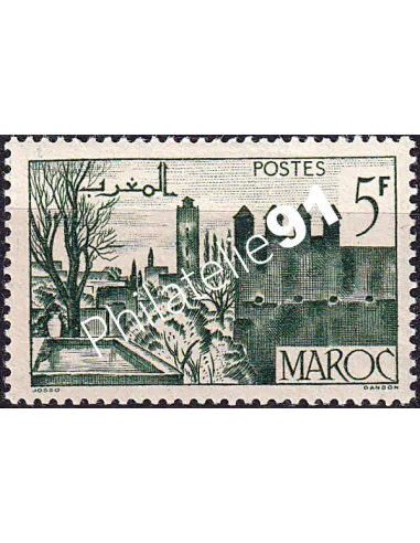 MAROC, n° 257 charnière, collection timbres colonies françaises