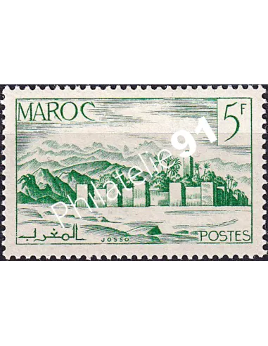 MAROC, n° 257A neuf, collection timbres colonies françaises